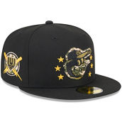 New Era Black Baltimore Orioles 2024 Armed Forces Day 59FIFTY Fitted Hat