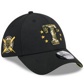 New Era Black Texas Rangers 2024 Armed Forces Day 39THIRTY Flex Hat