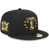 New Era Black Texas Rangers 2024 Armed Forces Day 59FIFTY Fitted Hat