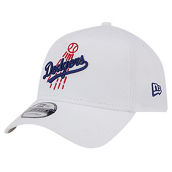 New Era Men's White Los Angeles Dodgers TC A-Frame 9FORTY Adjustable Hat