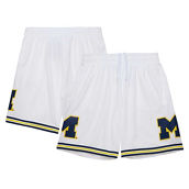 Mitchell & Ness Men's White Michigan Wolverines 1991/92 Throwback Jersey Shorts