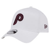 New Era Men's White Philadelphia Phillies TC A-Frame 9FORTY Adjustable Hat