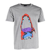 Lanvin Graphic T-Shirt in Grey Cotton (Pre-Owned)