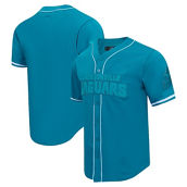 Pro Standard Men's Teal Jacksonville Jaguars Triple Tonal Mesh Button-Up Shirt