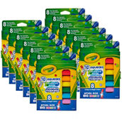 Crayola® Pip Squeaks Washable Coloring Book Markers, 8 Per Pack, 12 Packs