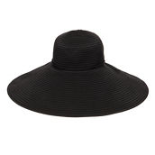 SAN DIEGO HAT COMPANY Women's Ribbon Braid XL Brim Hat