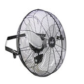Vie Air Dual Function 18 Inch Wall Mountable Tilting Fan with 3 Speed Motor in B