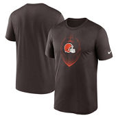 Nike Men's Brown Cleveland Browns Primetime Legend Icon Performance T-Shirt