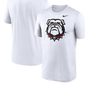 Nike Men's White Georgia Bulldogs Primetime Legend Alternate Logo T-Shirt