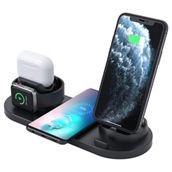 Trexonic Wireless Charger 6 in 1 Charger Dock with Wireless Charging Station in