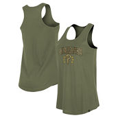 New Era Women's Olive Philadelphia Phillies Armed Forces Day Tank Top