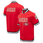 Pro Standard Men's Red San Francisco 49ers Classic Warm-Up Full-Snap Jacket