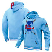 Pro Standard Men's Light Blue Philadelphia Phillies Mash Up Logo Pullover Hoodie