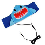 Contixo H1 Adjustable Fleece Headband Headphones, Shark