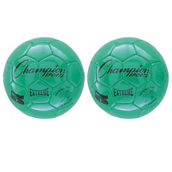 Champion Sports Extreme Soccer Ball, Size 5, Green, Pack of 2