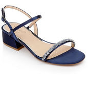 AALIYAH Womens Satin Ankle Strap