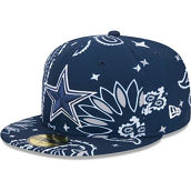 New Era Men's Navy Dallas Cowboys Paisley 59FIFTY Fitted Hat