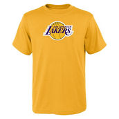 Outerstuff Youth Gold Los Angeles Lakers Primary Logo T-Shirt