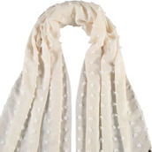 FRAAS Textured Solid Scarf