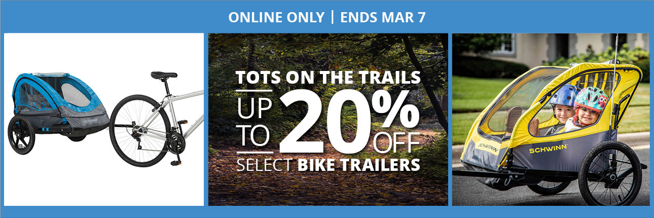Tots On The Trails - Bike Trailers