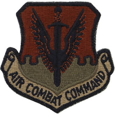 Air Force Patch Air Combat Command Velcro (ocp) | Uniform Insignia ...