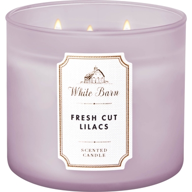 Bath & Body Works Fresh Cut Lilacs 3 Wick Candle | Home Fragrances ...
