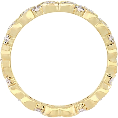 1/4 Ct Tw Diamond Eternity Ring In 14k White Gold | Wedding Bands ...