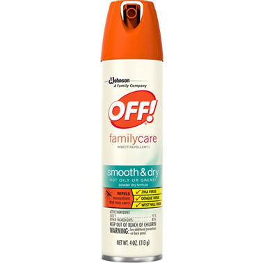 Off! Familycare Smooth And Dry Insect Repellent | Pest Control