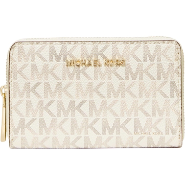 Michael Kors Jet Set Small Logo And Leather Wallet | Wallets | Clothing ...