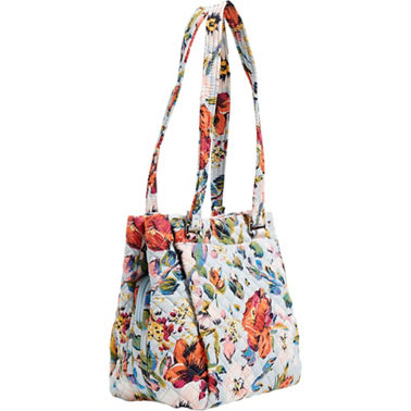 Vera Bradley Sea Air Floral Multi-compartment Shoulder Bag | Shoulder ...