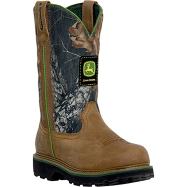 John Deere Women's Camo Pull On Boots | Western | Shoes | Shop The Exchange