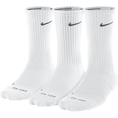Nike Dri-fit Cushion Crew Training Socks 3 Pk., Large | Socks ...