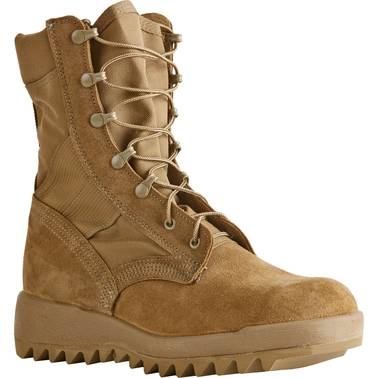 Mcrae Coyote Brown 8188 8 In. Hot Weather Combat Boots With Ripple ...