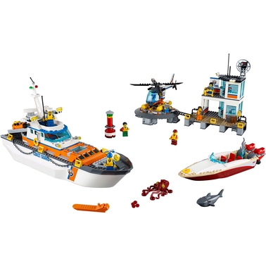 Lego City Coast Guard Head Quarters | Building Toys | Baby & Toys ...