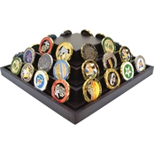 DomEx Hardwoods Coin Display/Spinner 