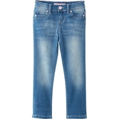 YMI Jeans Little Girls WannaBettaFit Cuff/UnCuff Pocket Stitching Jeans