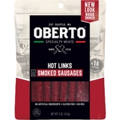Oberto Hot Links Smoked Sausages 5 oz.