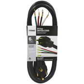 Prime Wire & Cable 6 ft. 10/4 SRDT 30 Amp Dryer Cord