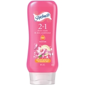 Skintimate 2 in 1 Delicate Water Lily Shave Cream and Skin Conditioner 8 oz.