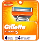 Gillette Men's Fusion5 Razor Blade Refills 4 ct.