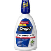 Orajel For All Mouth Sores Antiseptic Rinse 16 oz.