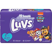 Luvs Diapers Jumbo pk., Size 2 (12-18 lb.) 40 ct.