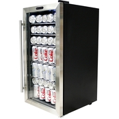 Whynter 120 Can Beverage Refrigerator with Internal Fan