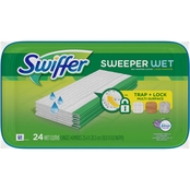 Swiffer Sweeper Wet Mopping Pad Multi Surface Refills for Floor Mop 24 Ct.