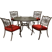 Hanover Traditions 5 pc. Dining Set with Cast Top Table