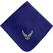 Mitchell Proffitt U.S. Air Force Symbol Embroidered Blanket