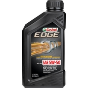 Castrol Edge 5W-50 Full Synthetic Motor Oil 1 qt. Bottle