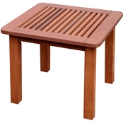 CorLiving Miramar Hardwood Outdoor Side Table