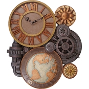 Design Toscano Gears of Time Clock