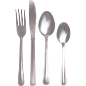 Gibson Aston 45 pc. Flatware Set with Caddy